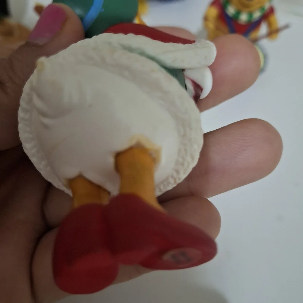 Vintage Disney Christmas Ornaments Lot Of 6